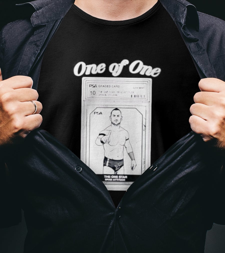 The One Star Pino Atlux PSA Graded Card 10 The Magnificent Muraco Piledriver T-Shirt