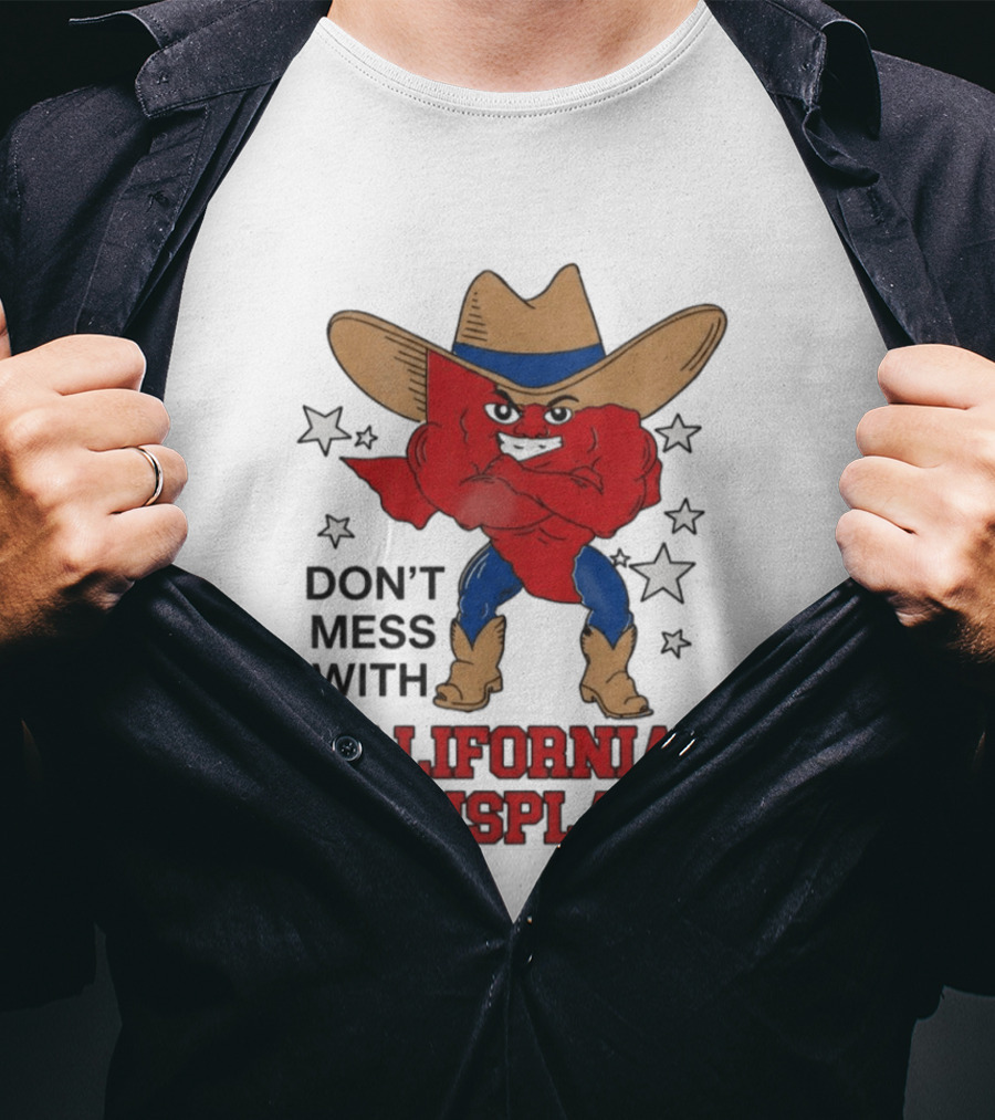 Ella Langley Don't Mess With Californian Transplants Texas Cowboy Stars T-Shirt