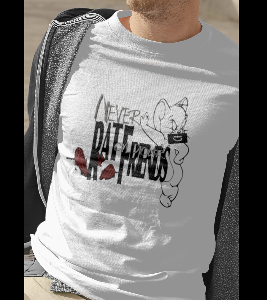 Never Rat On Your Friends Jerry Mouse Scontrol T-Shirt