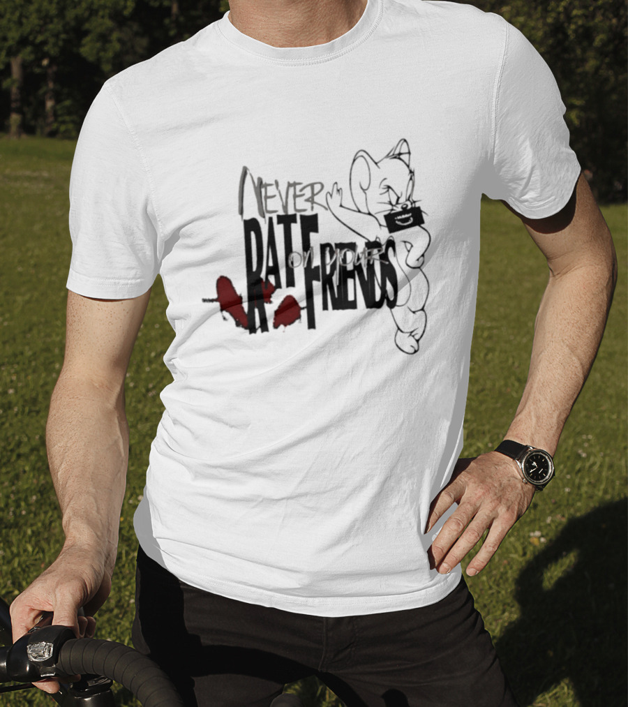 Never Rat On Your Friends Jerry Mouse Scontrol T-Shirt