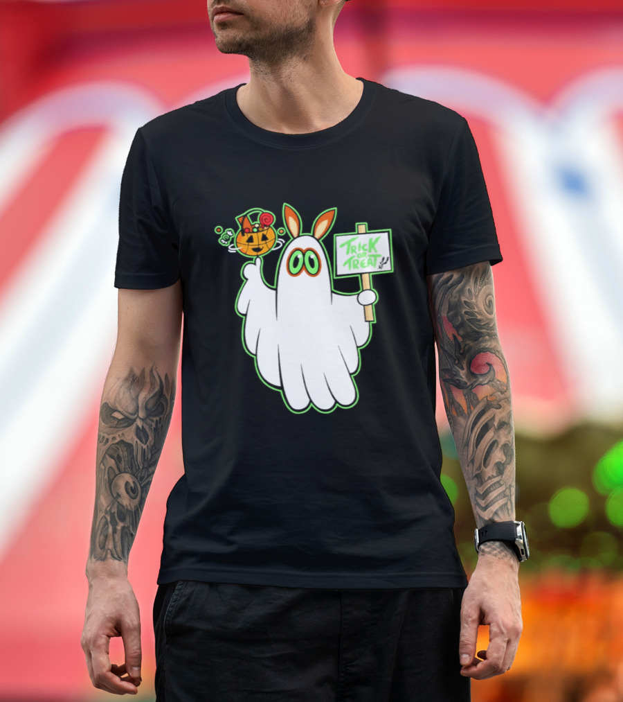 Halloween Trick Or Treat Ghost 2026 27 Spurs T-Shirt