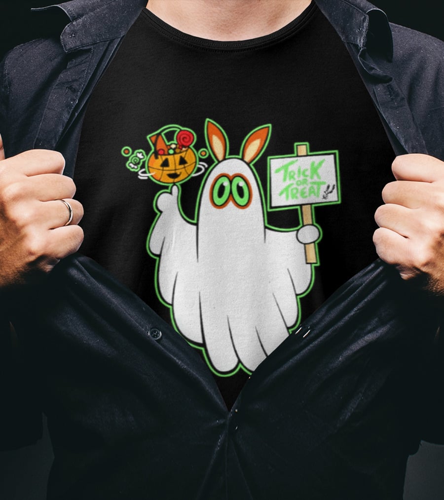 Halloween Trick Or Treat Ghost 2026 27 Spurs T-Shirt