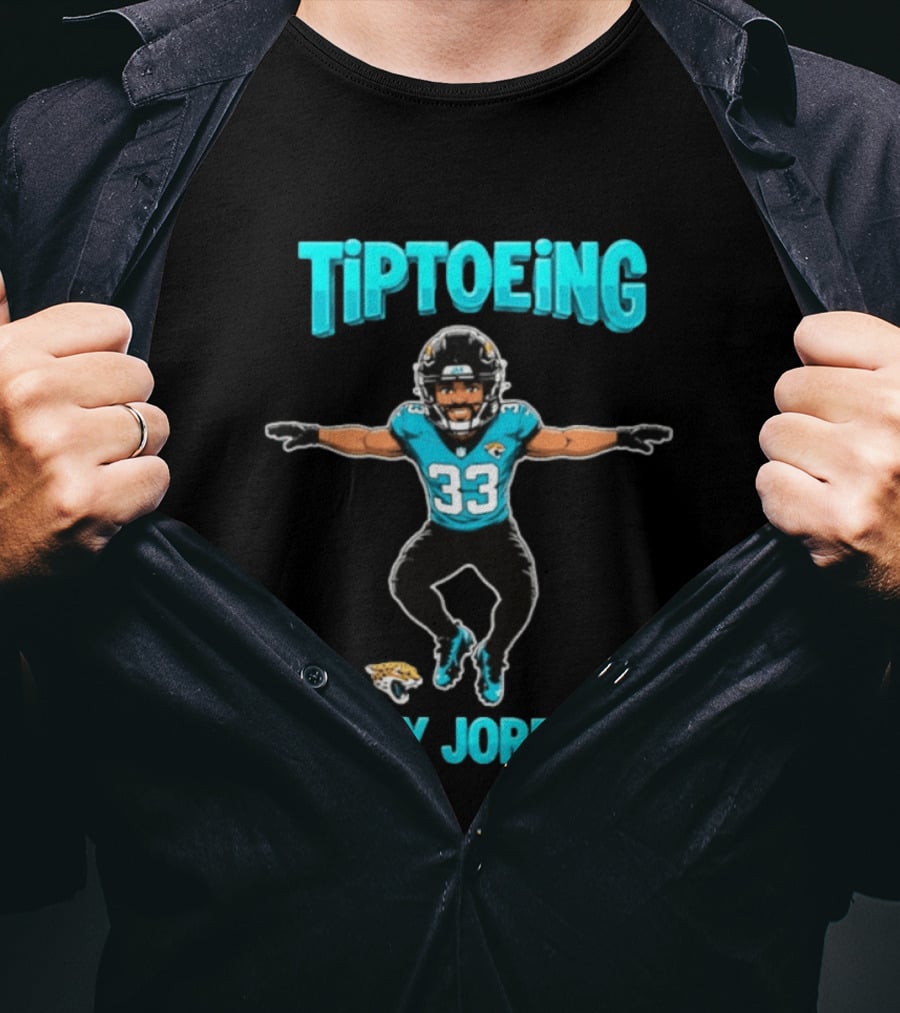 Tiptoeing In My Jordan 33 Jacksonville Jaguars T-Shirt