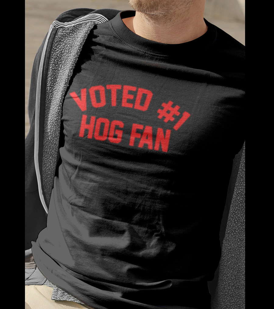 Voted #1 Hog Fan Bobby Bones T-Shirt