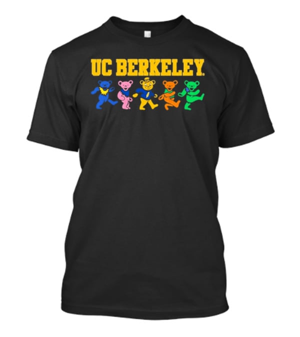 UC Berkeley Grateful Dead Dancing Bears Collaboration 2026 T-Shirt