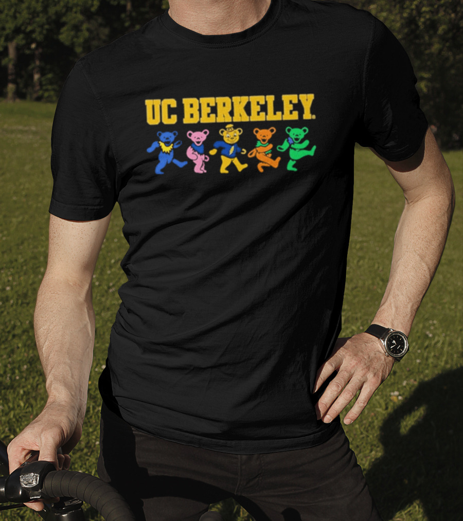 UC Berkeley Grateful Dead Dancing Bears Collaboration 2026 T-Shirt