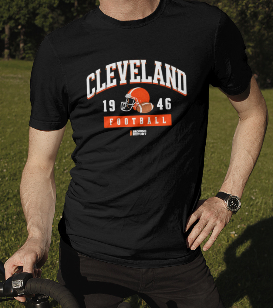 Cleveland Browns 1946 Football Helmet T-Shirt