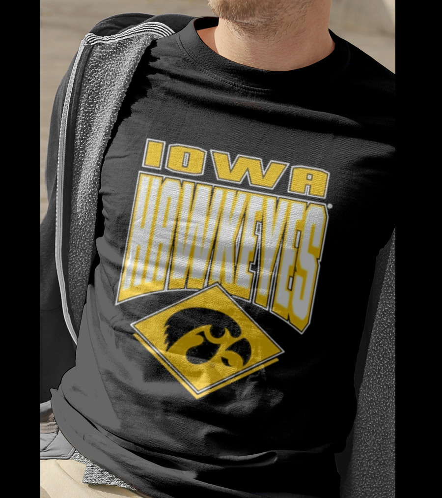 Iowa Hawkeyes Preschool Trench Kings Official Team Overprint T-Shirt
