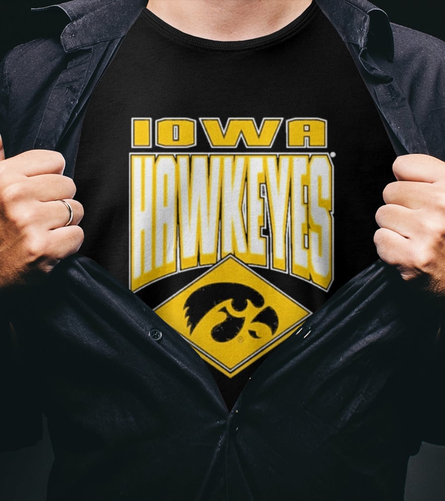 Iowa Hawkeyes Preschool Trench Kings Official Team Overprint T-Shirt
