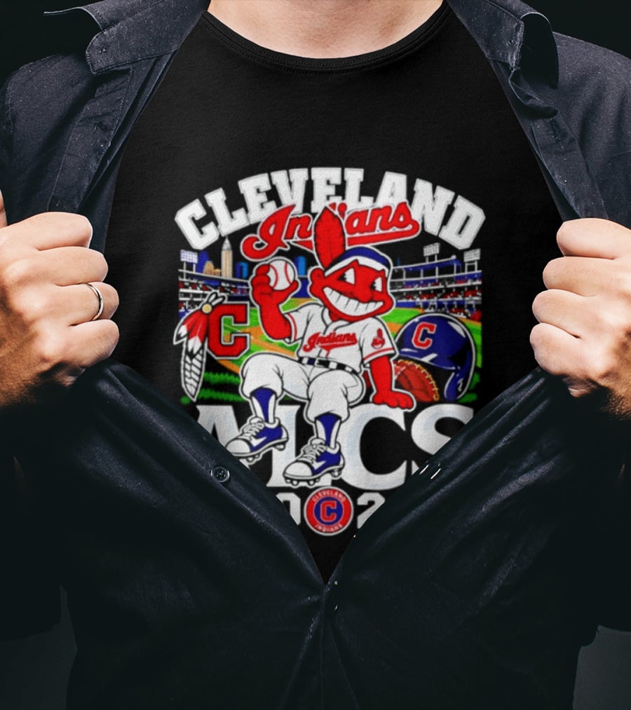Cleveland Indians ALCS 2026 Baseball Stadium Celebration T-Shirt