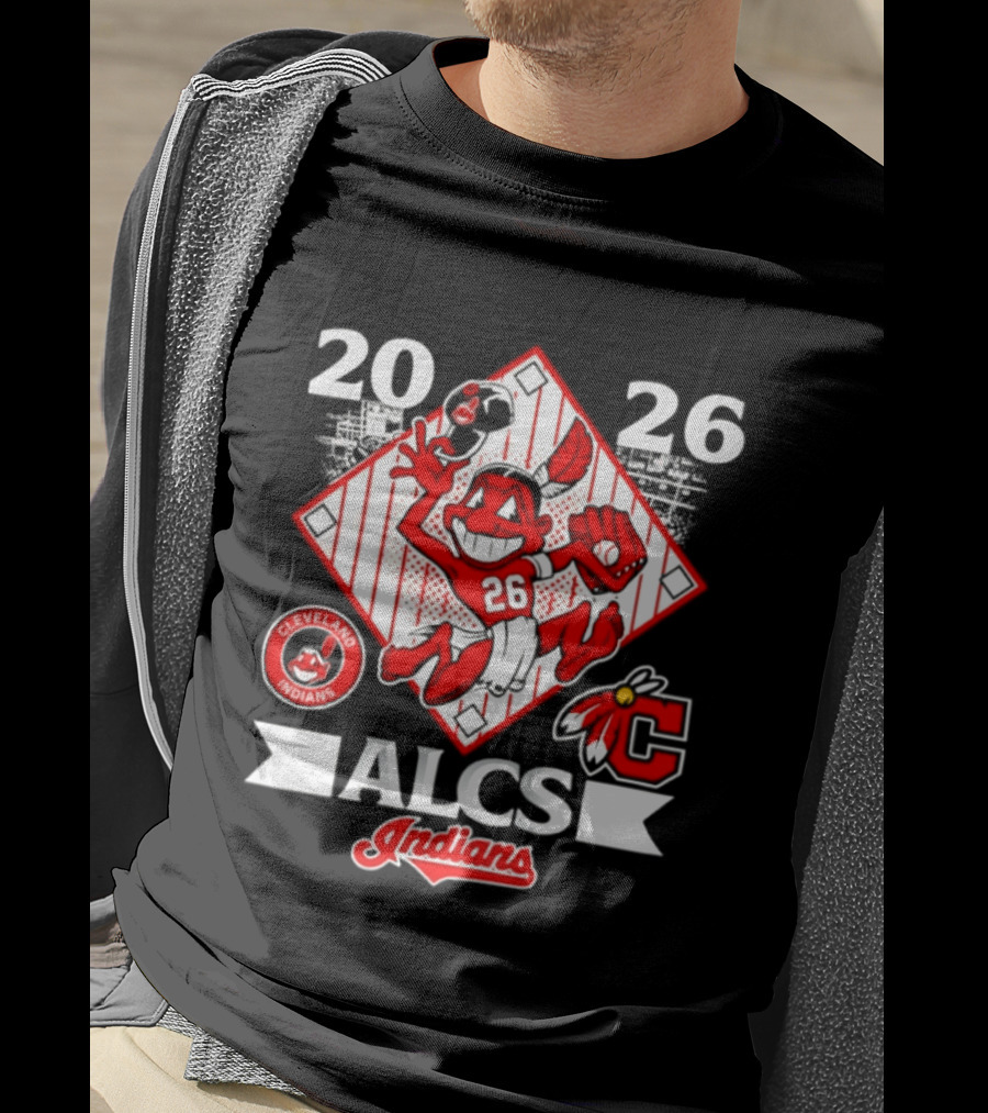 Cleveland Indians 2026 ALCS Bound Celebration T-Shirt