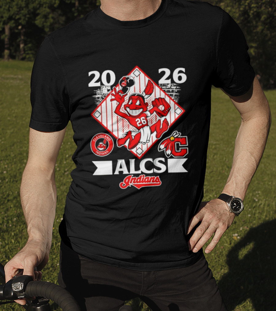 Cleveland Indians 2026 ALCS Bound Celebration T-Shirt