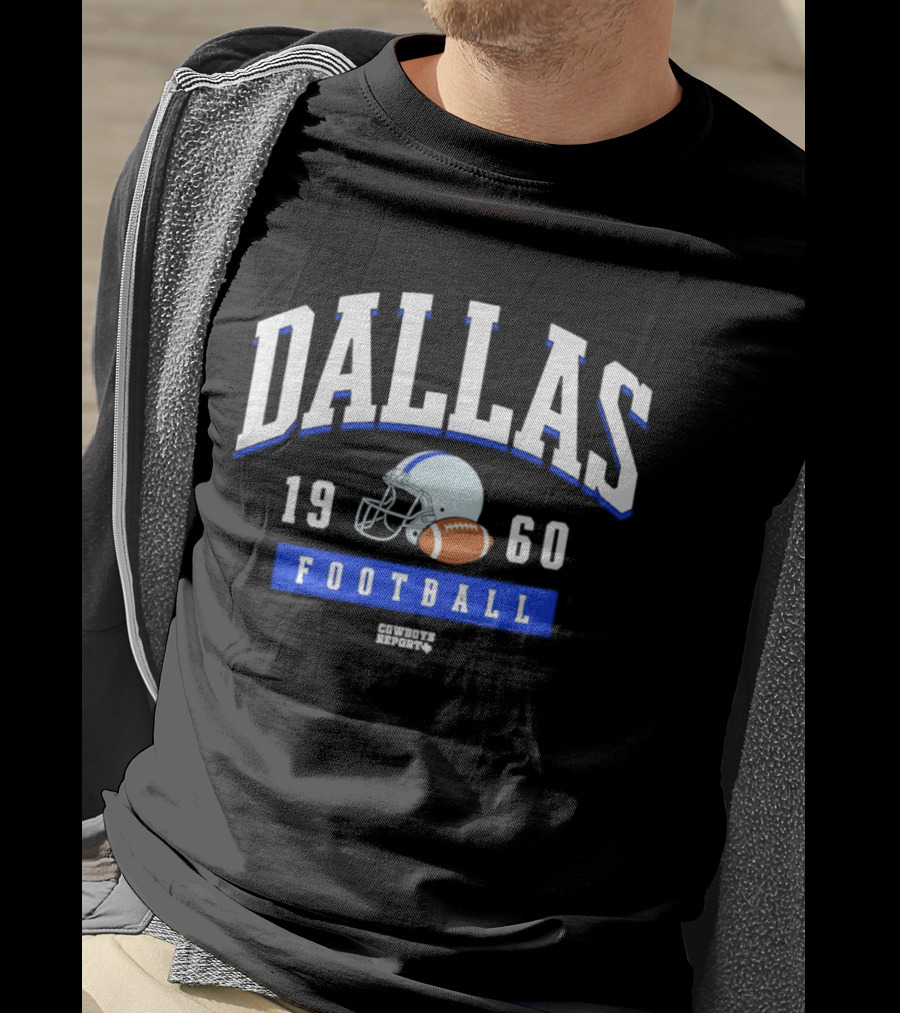 Dallas 1960 Football Helmet T-Shirt