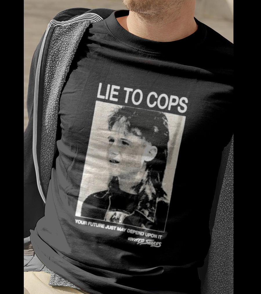 Lie To Cops Danny Cooksey Your Future Just May Depend Upon It United Snakes T-Shirt