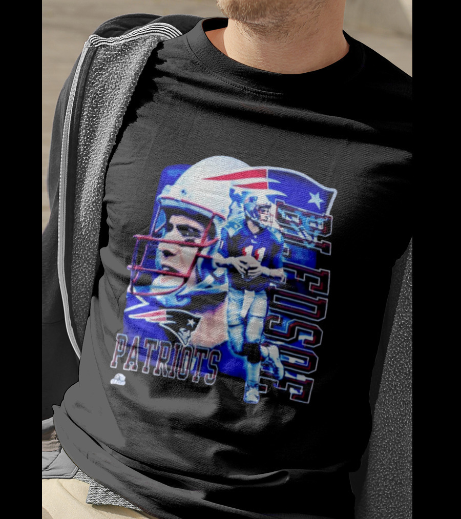 Drew Bledsoe 11 Patriots NFL Quarterback New England Football T-Shirt