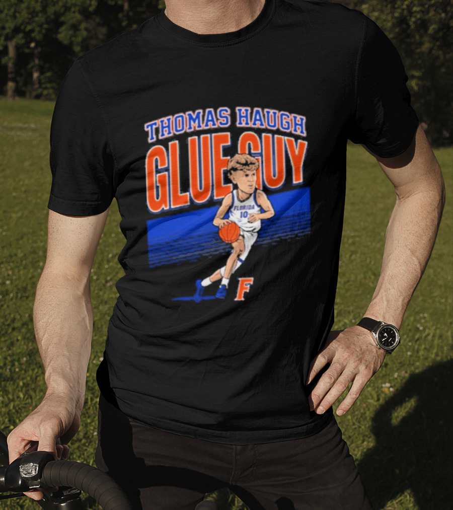 Thomas Haugh Florida Glue Guy Basketball Player 2026 T-Shirt