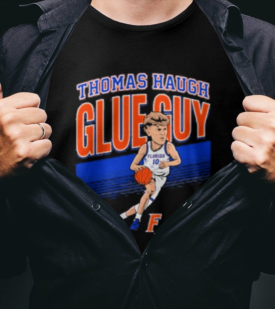 Thomas Haugh Florida Glue Guy Basketball Player 2026 T-Shirt
