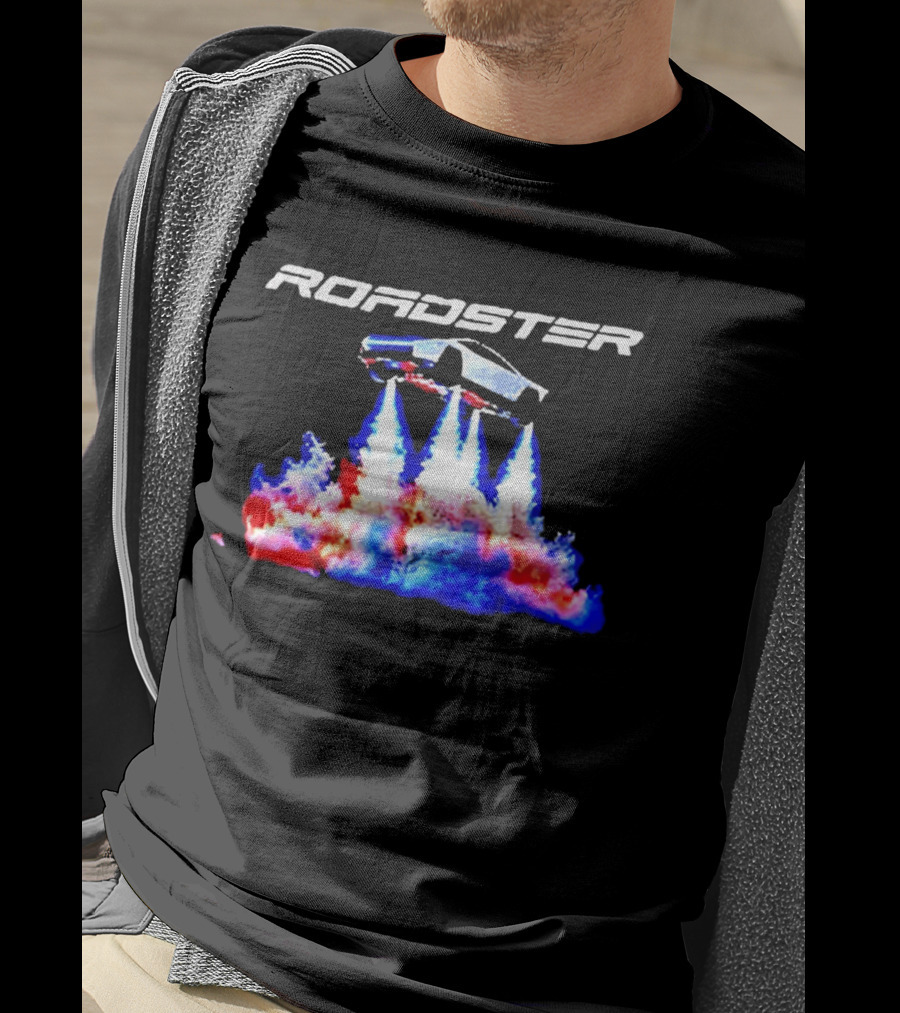 Flying Roadster 2026 Rocket Launch T-Shirt
