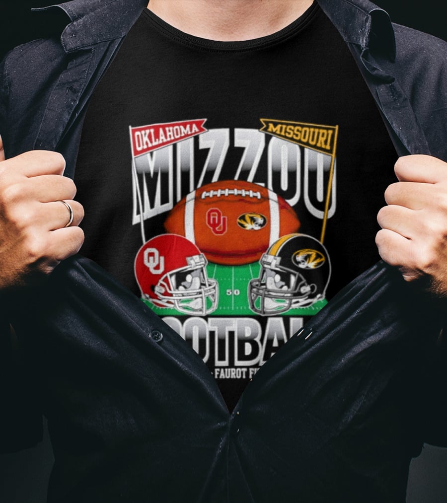 Mizzou Oklahoma Football September 12 2026 Faurot Field Columbia Missouri T-Shirt