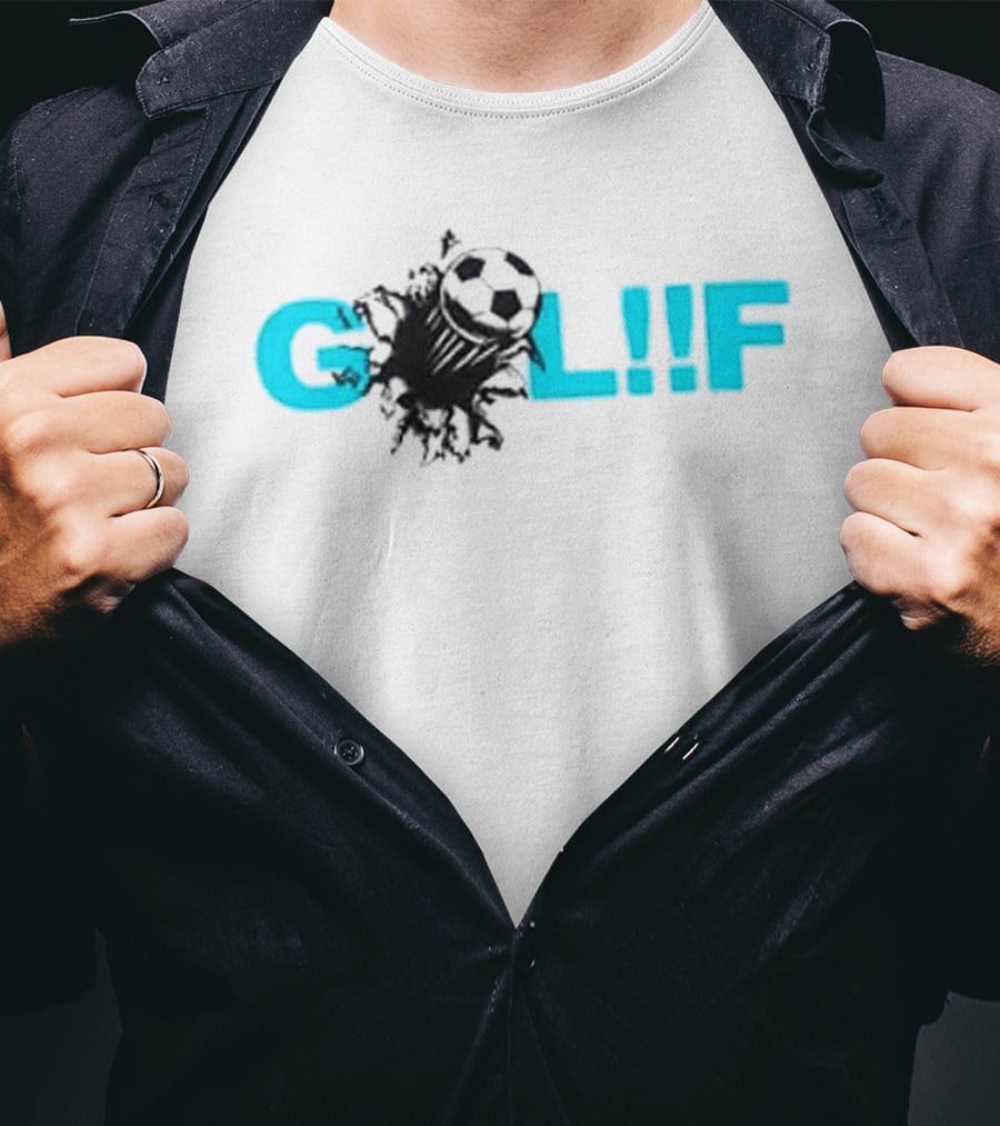 Barcelona GOL!!F Explosion Graphic FC Barcelona X Golf Wang Collaboration T-Shirt