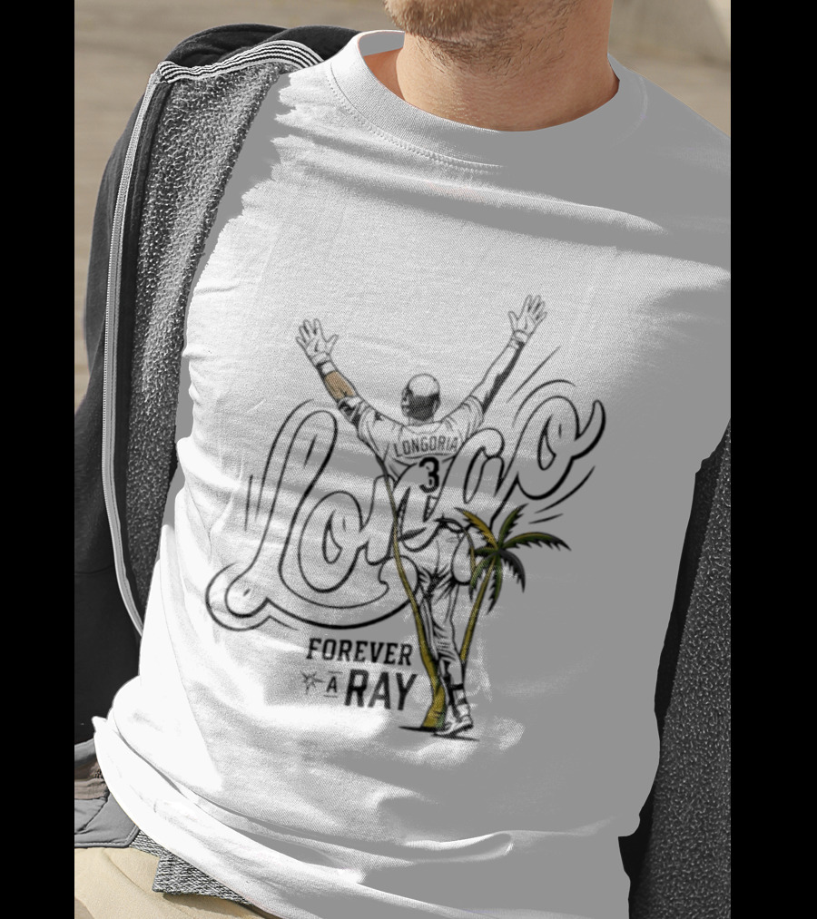 Evan Longoria Longo Tampa Bay Rays Forever A Ray T-Shirt
