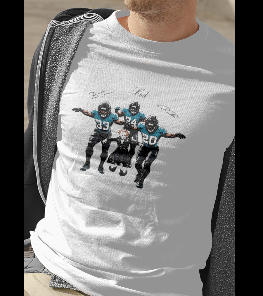Jacksonville Jaguars Tiptoeing UFod 33 24 20 T-Shirt