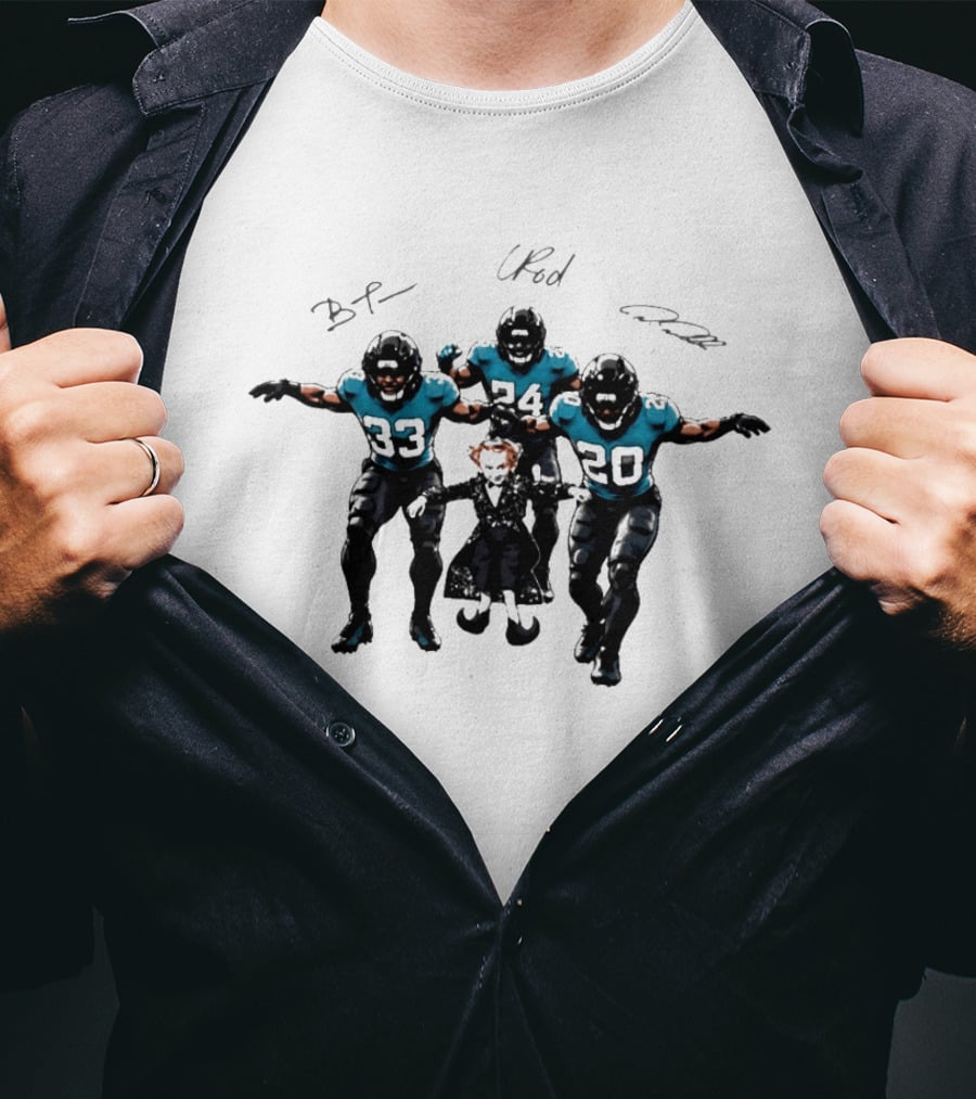Jacksonville Jaguars Tiptoeing UFod 33 24 20 T-Shirt