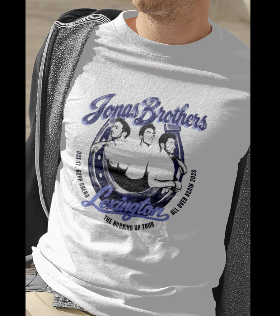 Jonas Brothers Rupp Arena Lexington October 17th 2026 Tour T-Shirt