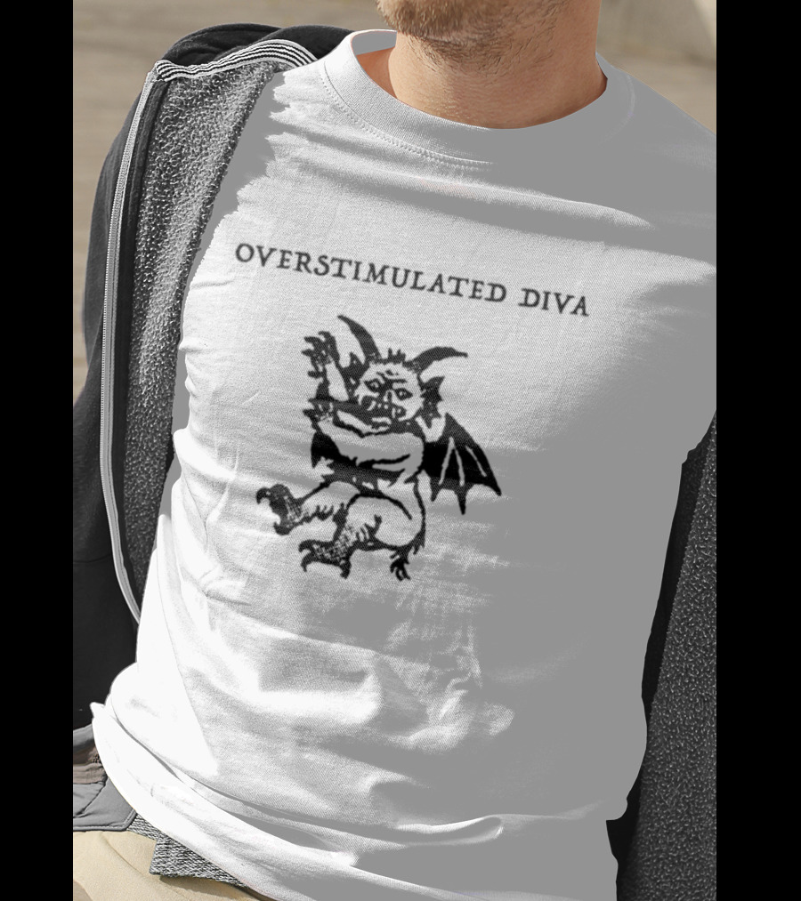 Overstimulated Diva Devil Demon Satanic T-Shirt
