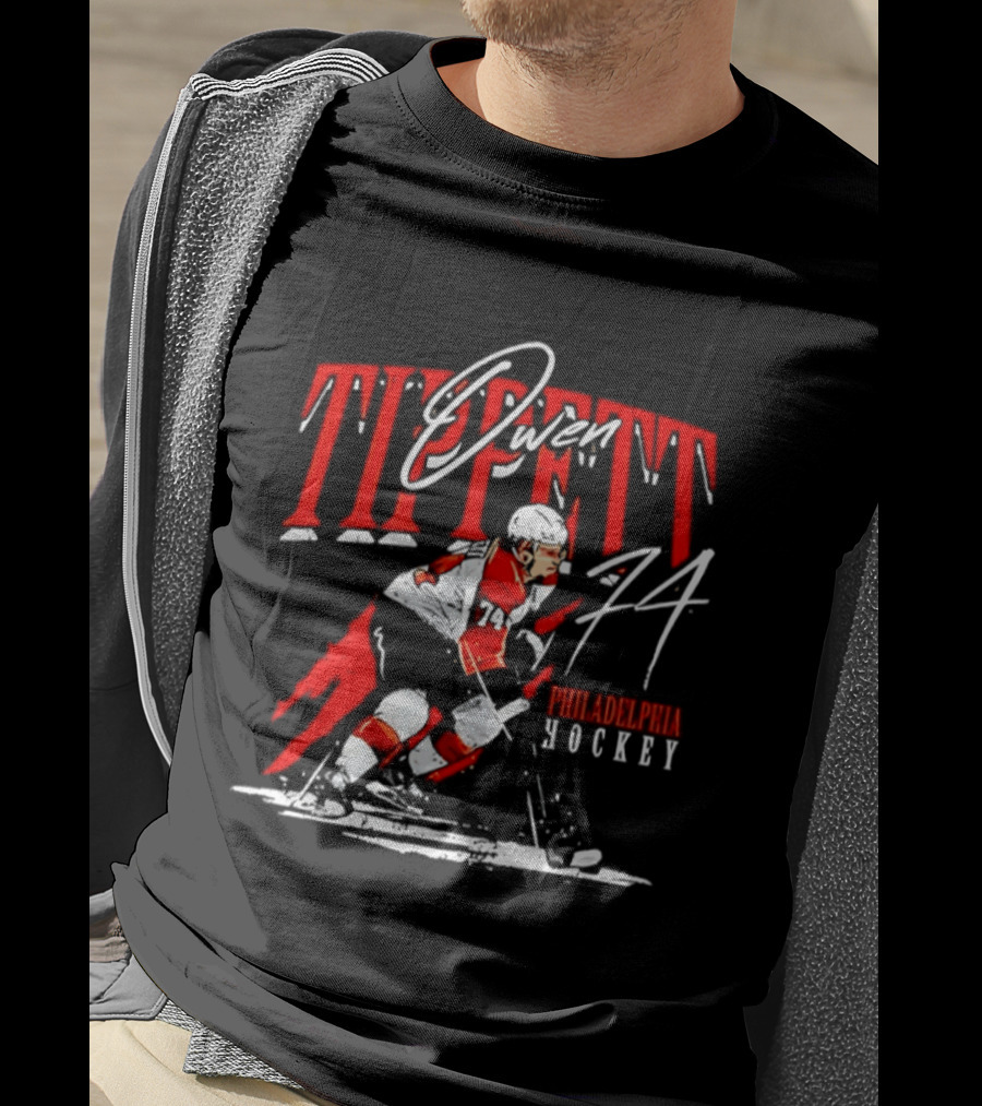 Owen Tippett Philadelphia Hockey 74 T-Shirt