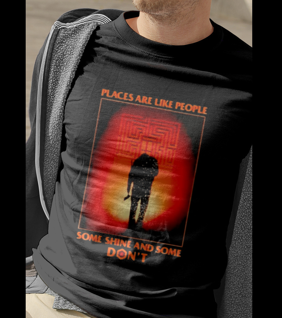 Places Are Like People Some Shine And Some Don't The Shining Maze T-Shirt