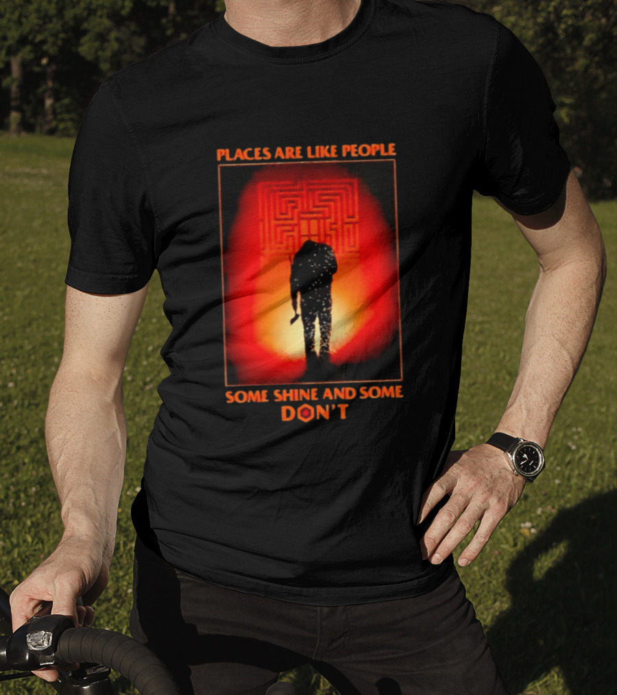 Places Are Like People Some Shine And Some Don't The Shining Maze T-Shirt