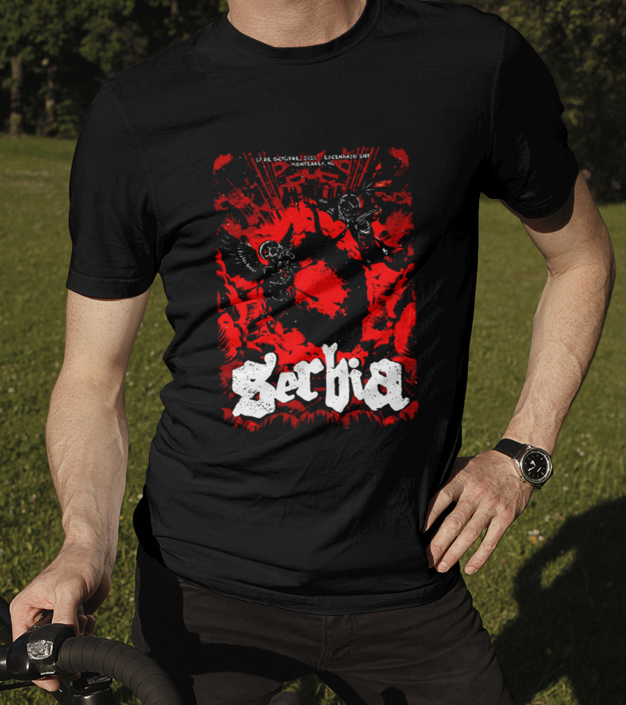Serbia Live At Escenario GNP Seguros Monterrey NL 17 De Octubre 2026 Event Essentials T-Shirt