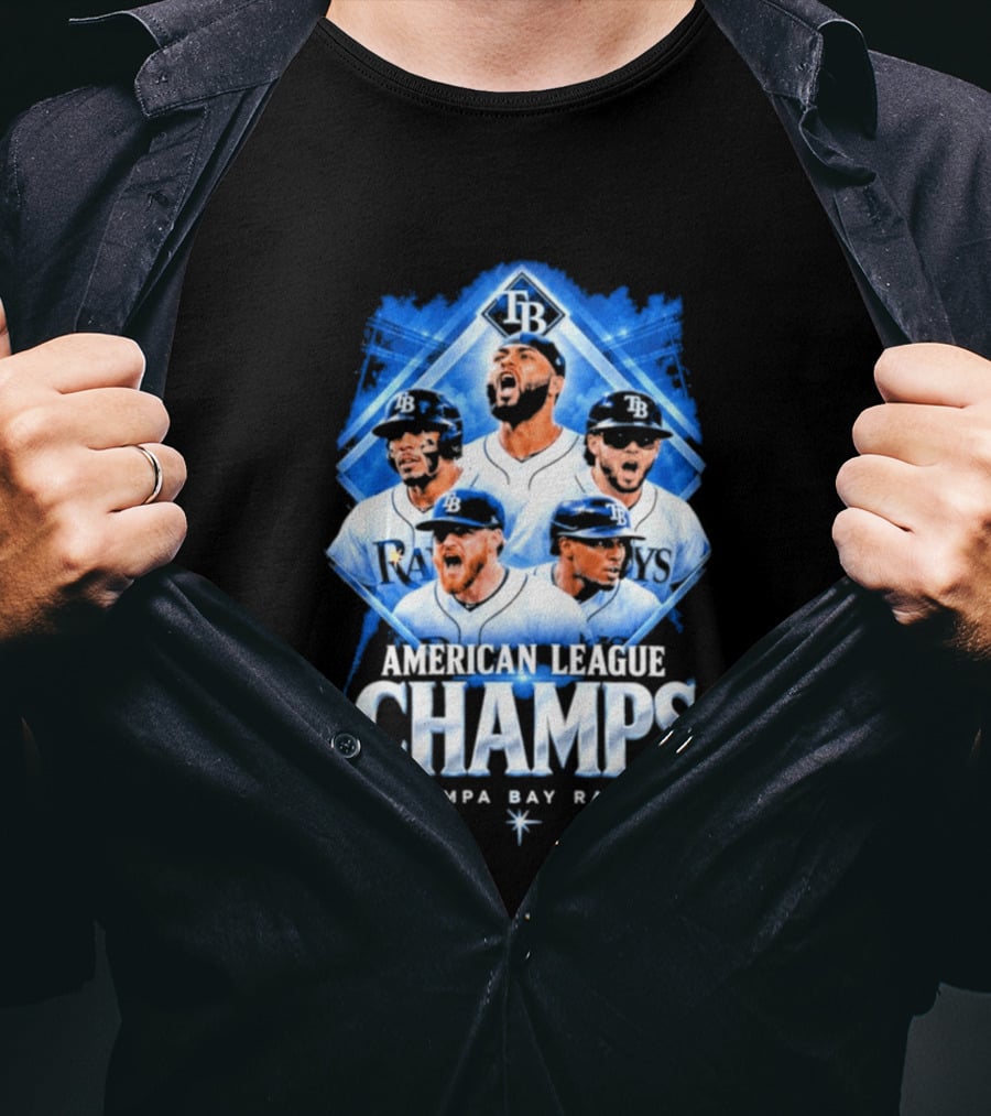 American League Champs Tampa Bay Rays TB 2026 T-Shirt