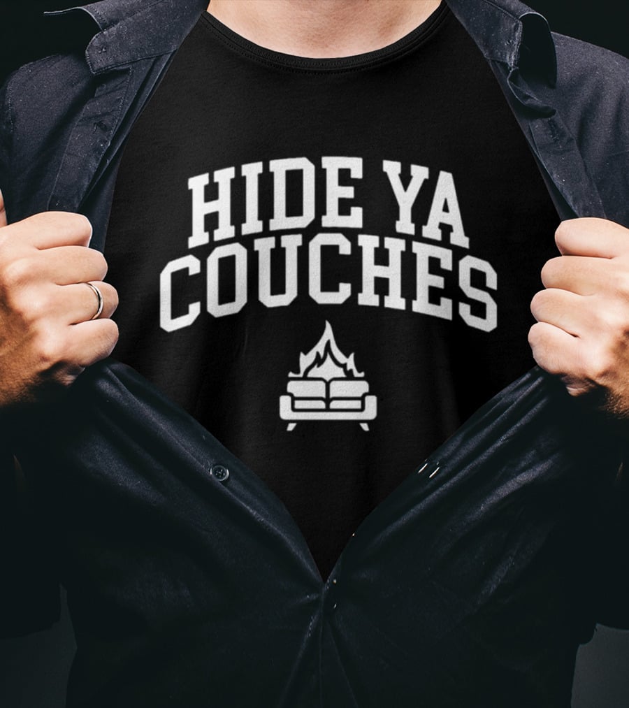 Hide Ya Couches Kentucky Wildcats Fan Expression T-Shirt