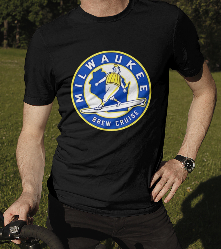 Milwaukee Brew Cruise Barrelman Surfing 2026 T-Shirt