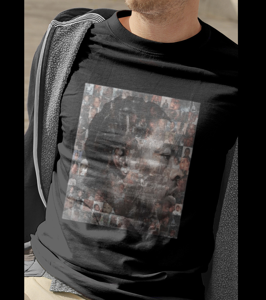 Lil Baby Fresh New Album Cover 2026 Collage Face Mosaic T-Shirt