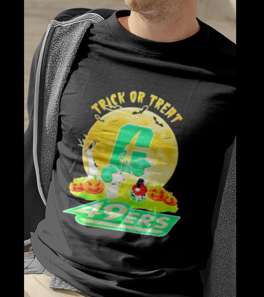 Charlotte 49ers Peanuts Trick Or Treat Halloween 2026 Abbey Road T-Shirt