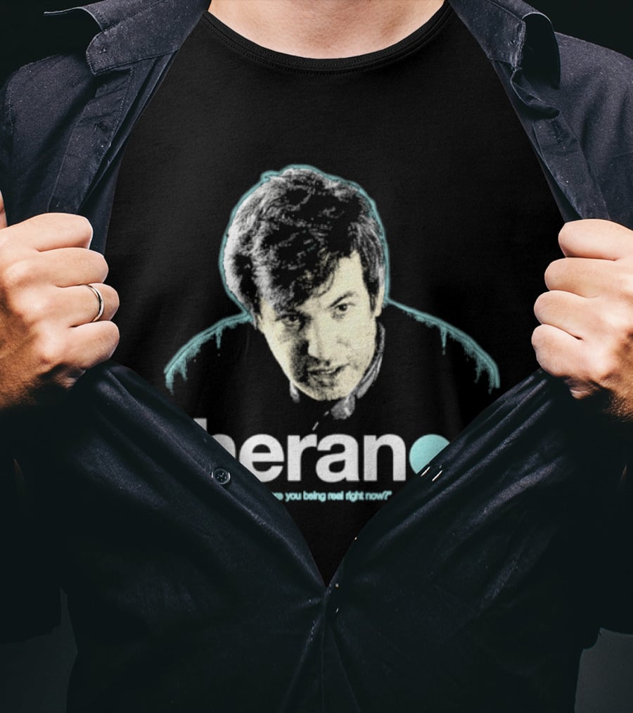 Theranos Nathan Fielder Are You Being Real Right Now T-Shirt