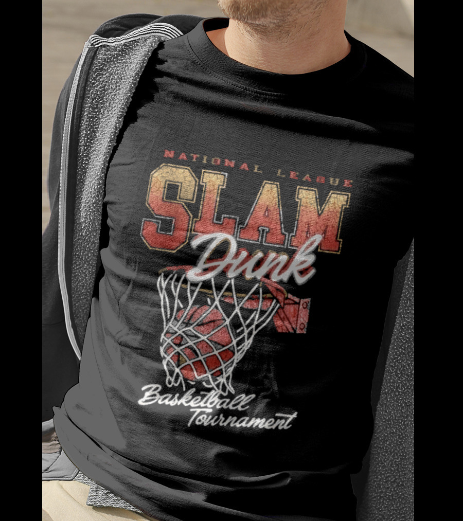 National League Slam Dunk Basketball Tournament T-Shirt