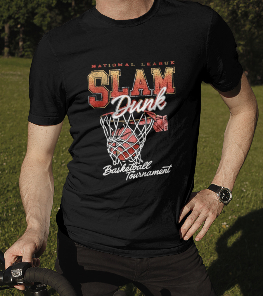 National League Slam Dunk Basketball Tournament T-Shirt