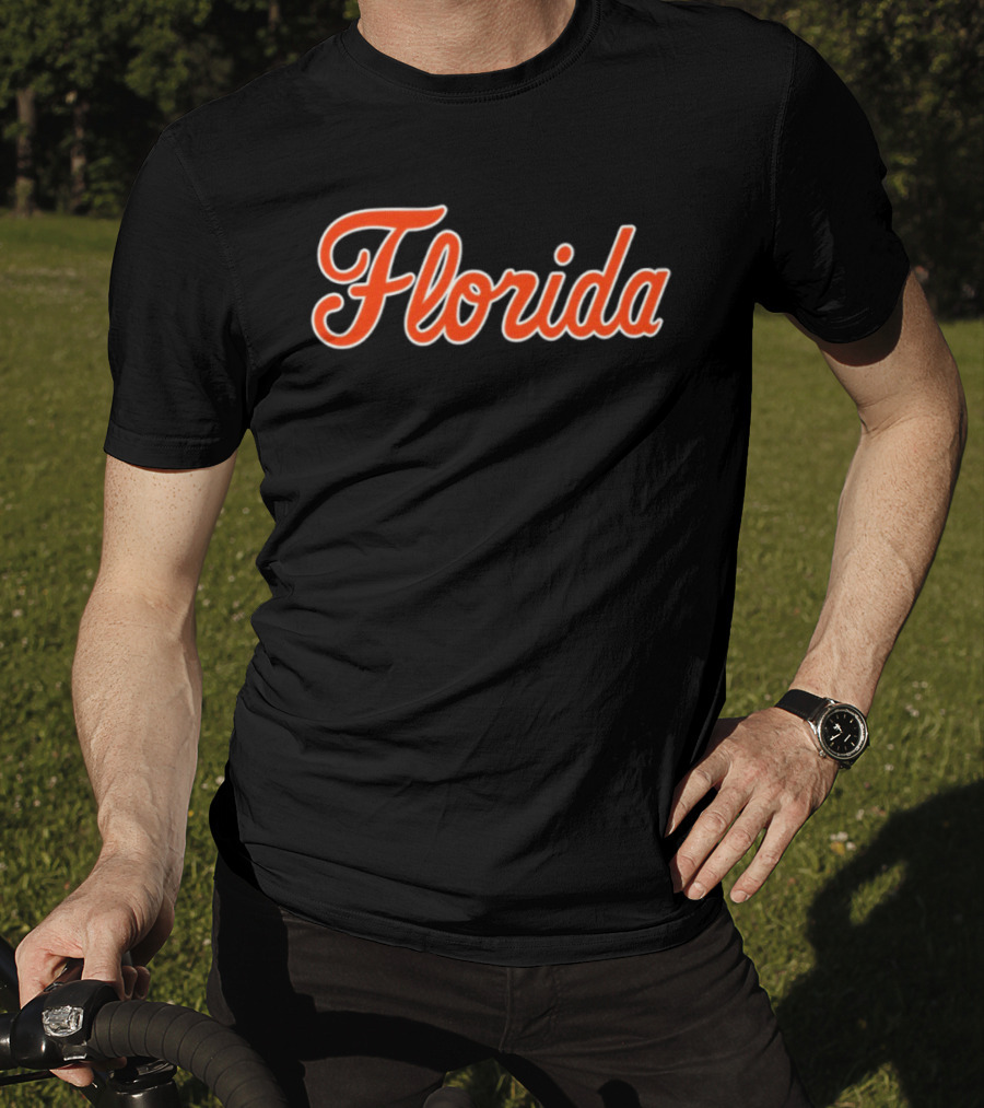 Florida Gators NCAA Football Script Retro Style 2026 T-Shirt