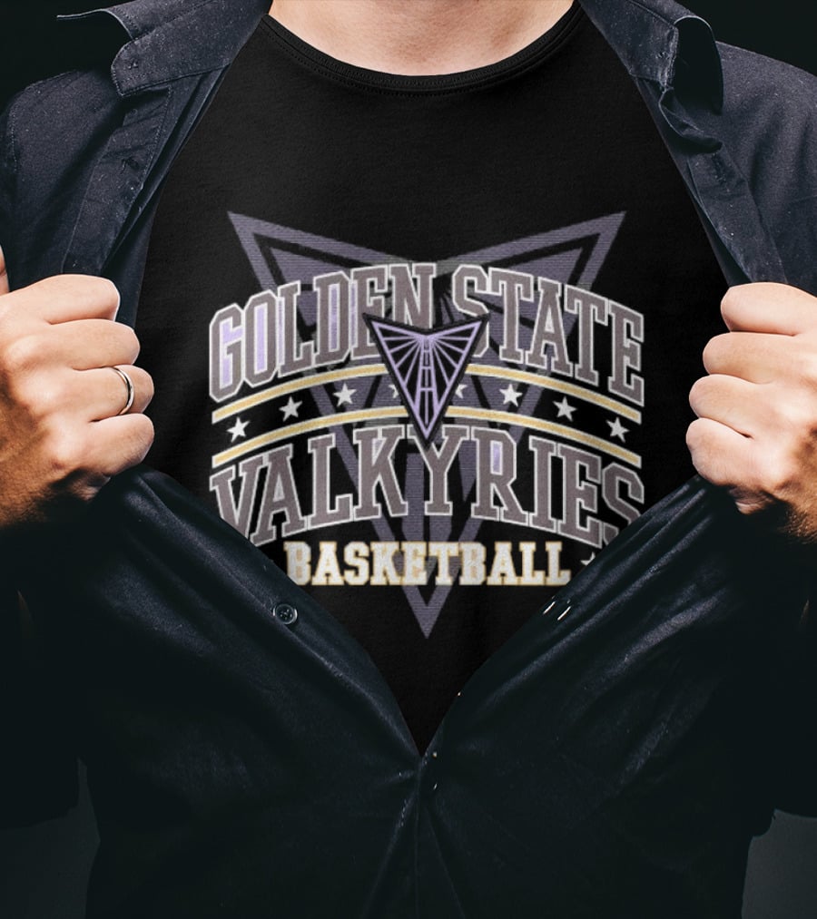 Golden State Valkyries Basketball Essentials No Regrets T-Shirt