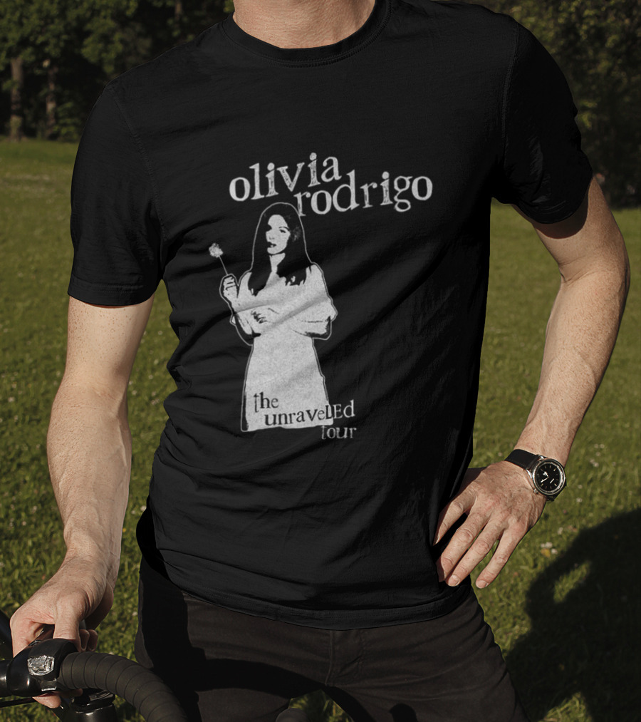 Olivia Rodrigo Unraveled Tour Dates 2026 2027 Dandelion T-Shirt