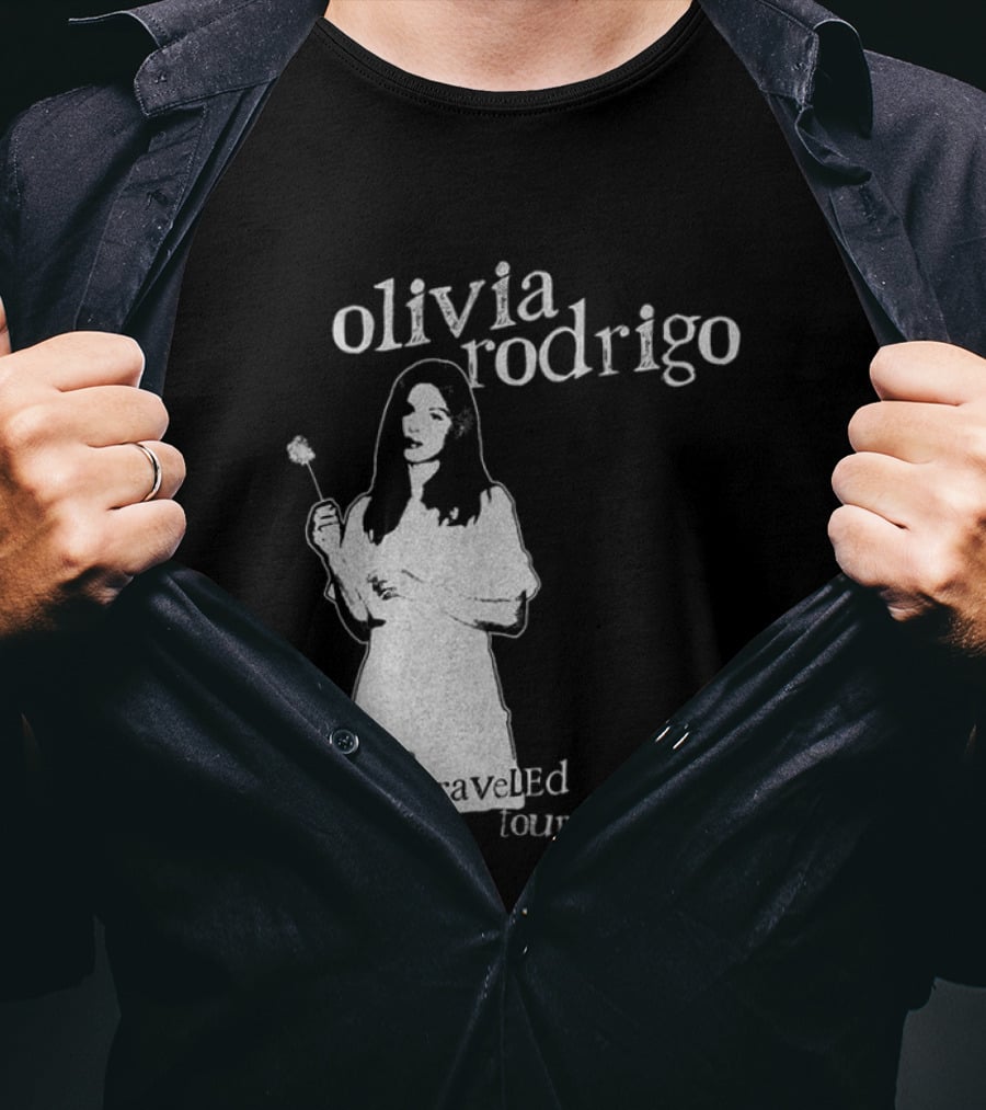 Olivia Rodrigo Unraveled Tour Dates 2026 2027 Dandelion T-Shirt