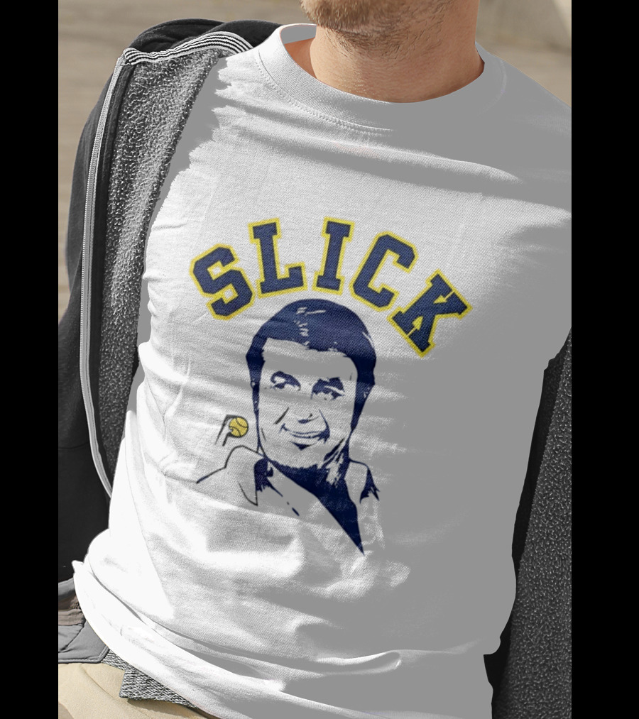 Slick Bobby Leonard Indiana Pacers Legend Basketball T-Shirt