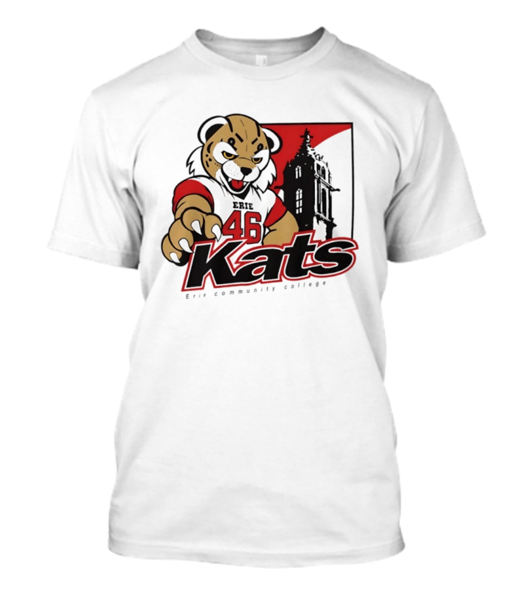 SUNY Erie Community College Kats 46 Sports Team 2026 T-Shirt