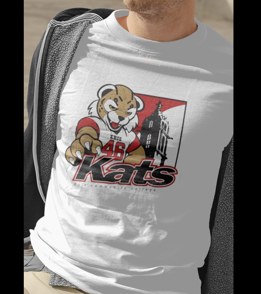 SUNY Erie Community College Kats 46 Sports Team 2026 T-Shirt