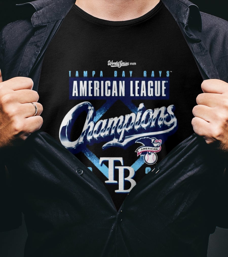 Tampa Bay Rays 2026 American League Champions World Series T-Shirt