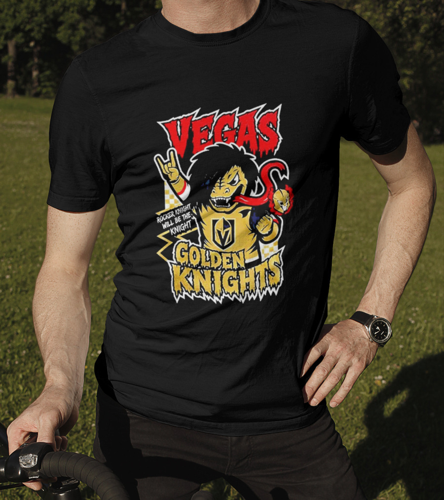 Vegas Golden Knights Rocker Knight Will Be The Knight T-Shirt